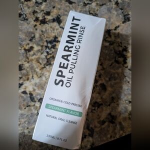 Spearmint Oil Pulling Rinse - Natural Oral Cleanser